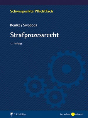 cover image of Strafprozessrecht
